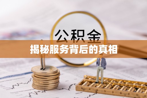 八公山揭秘服务背后的真相