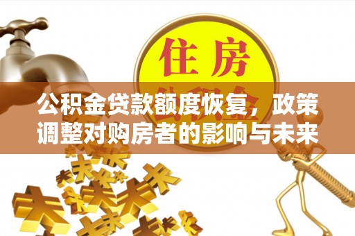 八公山公积金贷款额度恢复，政策调整对购房者的影响与未来展望