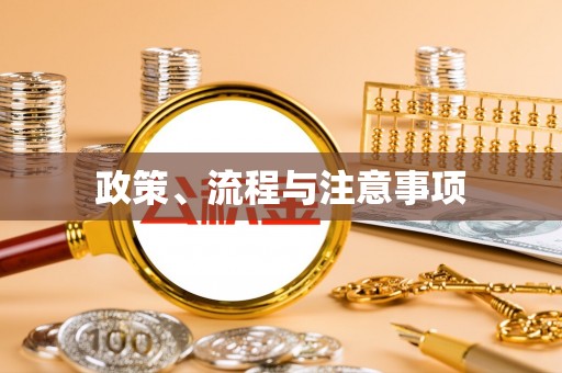 八公山政策、流程与注意事项