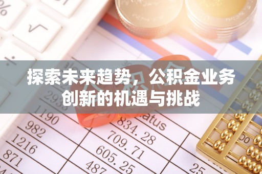 八公山探索未来趋势，公积金业务创新的机遇与挑战